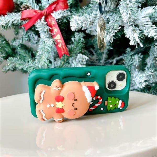  Ốp Giáng Sinh bánh gừng popsocket 