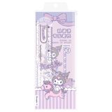  Bộ thước eke 4 món Kuromi 15cm 