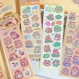  Sticker Capybara lấp lánh 