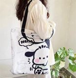  Túi tote Pochacco Hello 30x35cm 