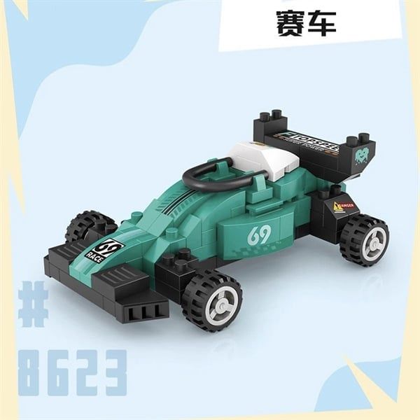  Xếp hình mini phương tiện (túi) 