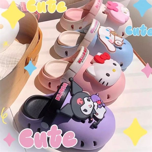  Dép cross Sanrio Kid 1 charm silicon to 