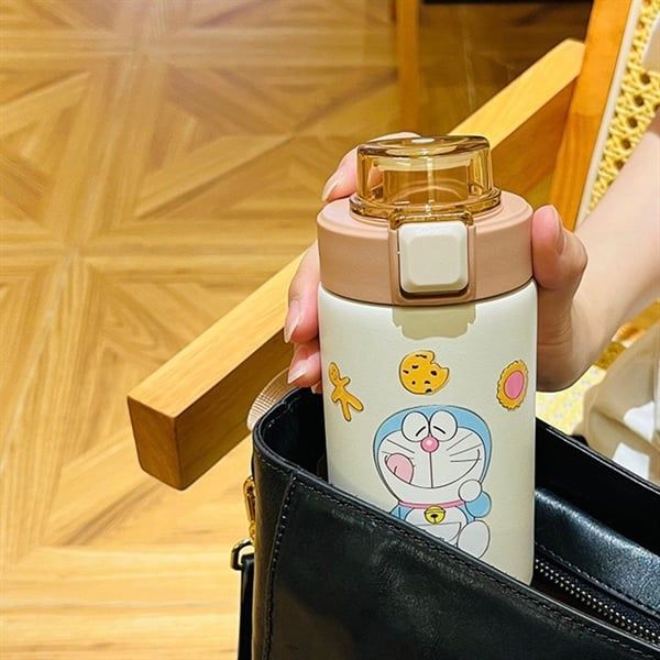  Bình giữ nhiệt Doraemon đồ ngọt 420ml 