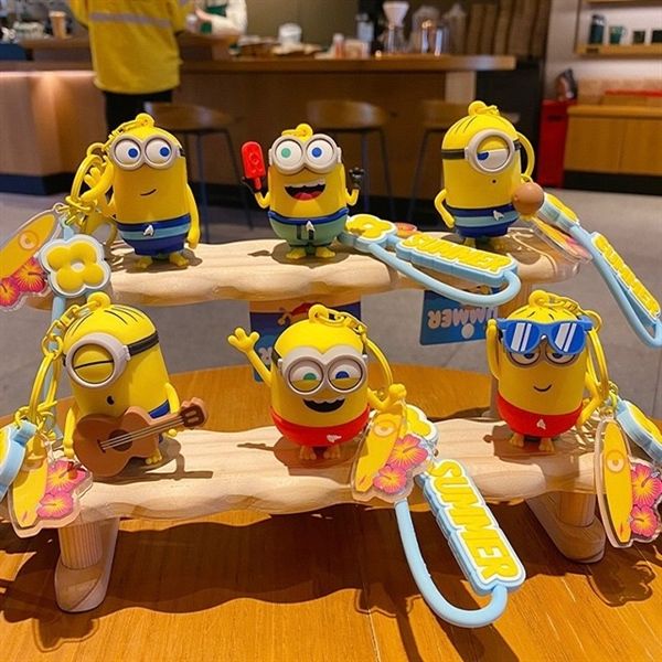  Móc khoá Minions bãi biển 