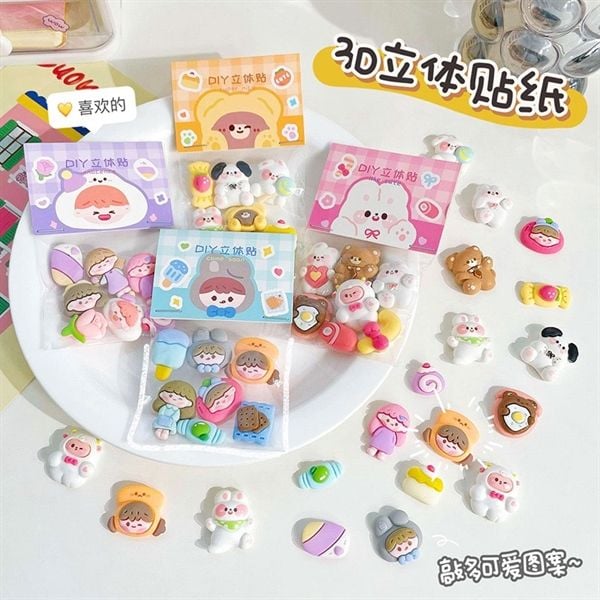 Túi các charm thú dễ thương 