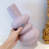  Lọ hoa thuỷ tinh 3 tầng 25cm 