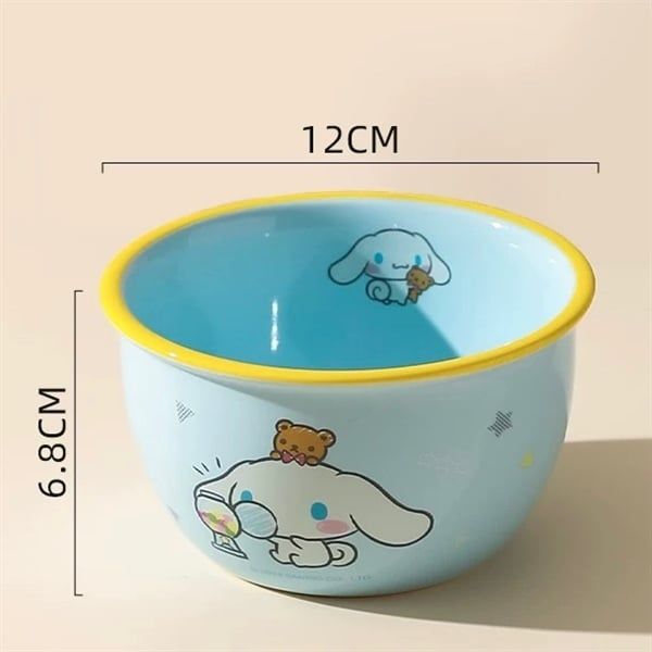  Bát con Sanrio viền màu 12cm 