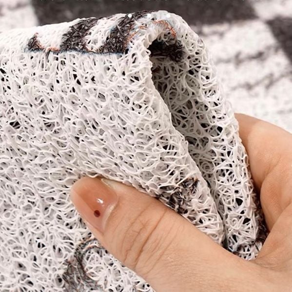  Thảm Giáng Sinh ông già Noel chấm bi 40x60xm 