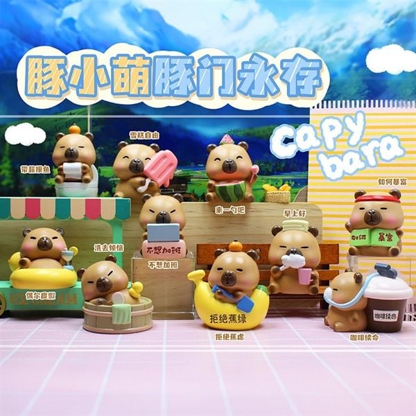  Hộp mù Capybara Live Forever 