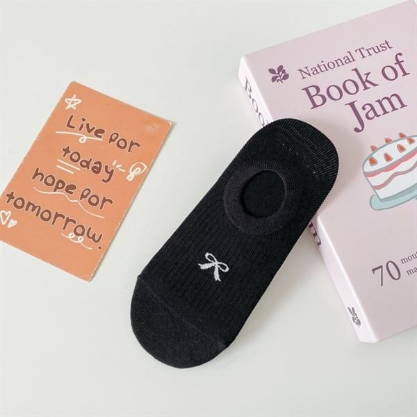  Tất lười RooLi Life nơ mảnh nhí 
