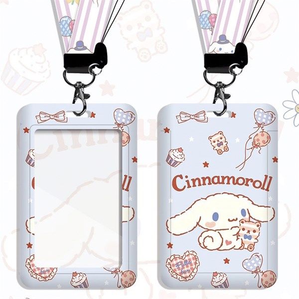  Đeo thẻ Cinnamoroll kèm dây đeo cổ 