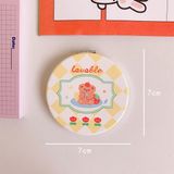  Gương gập gấu kẻ caro 