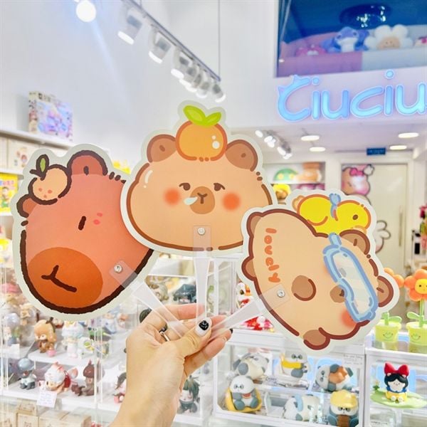  Quạt cầm tay Capybara 
