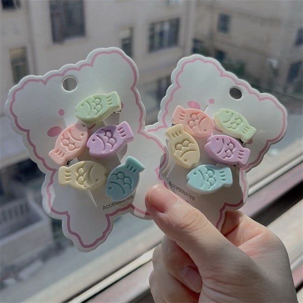  Kẹp tóc mini cá 5c 