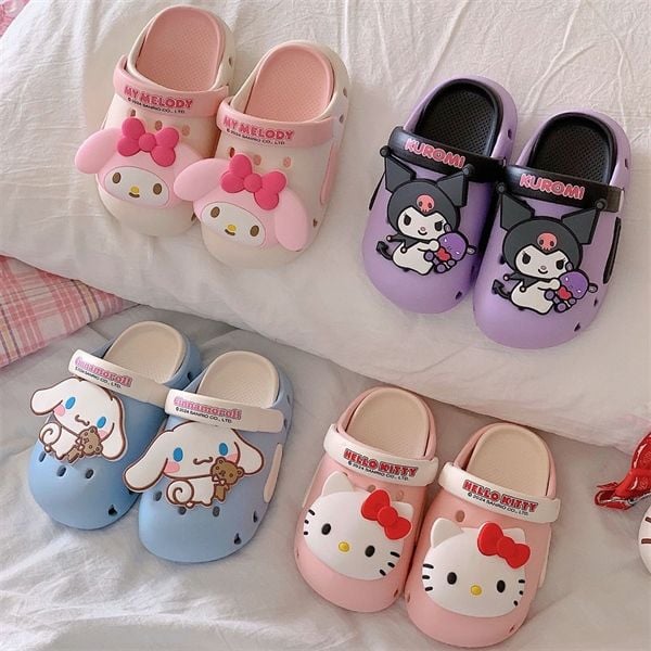  Dép cross Sanrio Kid 1 charm silicon to 
