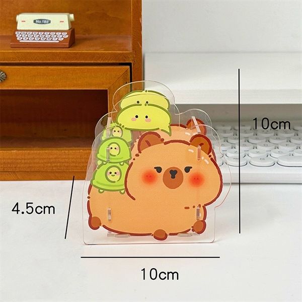  Ống cắm bút mini Capybara nhựa 