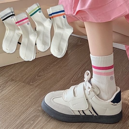  Tất Mekki mặt cười kẻ ngang 