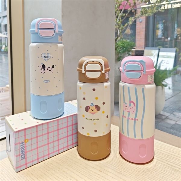  Bình giữ nhiệt hộp sọc nơ 500ml 