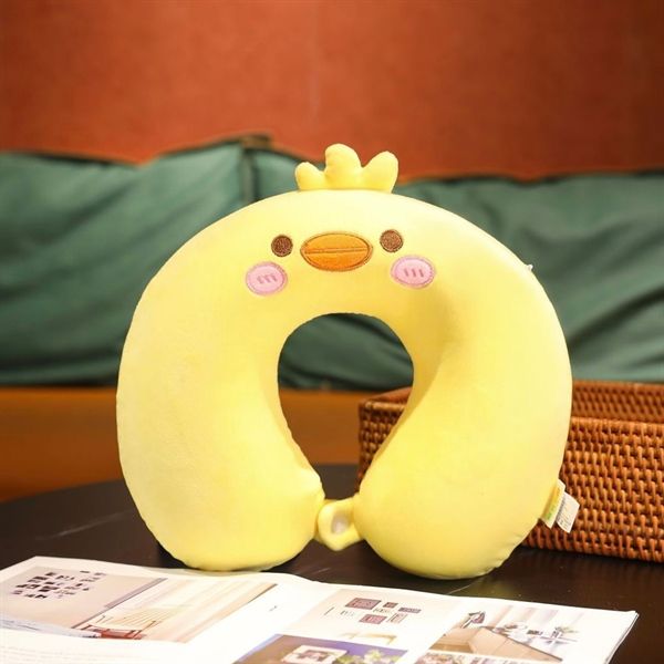  Gối cổ thú trơn 