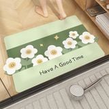 Thảm mút dẹt Hoa nhí cười 40x60cm 