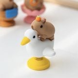  Mô hình Capybara nhún lò xo 