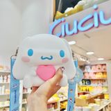  Túi silicon Cinnamoroll ôm tim 