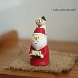  Mô hình mèo Zakka decor Giáng Sinh 