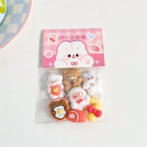  Túi các charm thú dễ thương 
