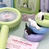  Quạt Sanrio + đế để bàn 500mAh 