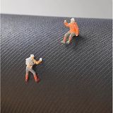  Thảm mút dẹt 3 Capybara tắm 40x60cm 