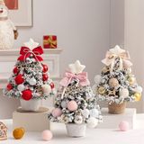  Cây thông phủ tuyết chậu lông 35cm 