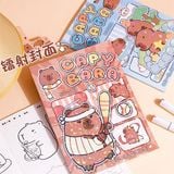  Sổ tô màu Capybara 