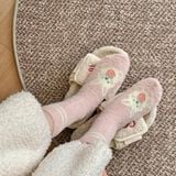 Tất Mekki lông thỏ dâu 