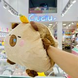  Gối kèm chăn Capybara có ủ tay 