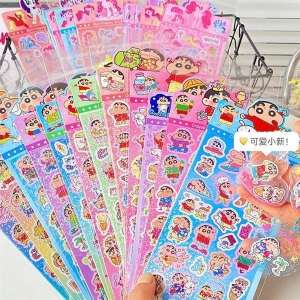 Sticker lấp lánh các nhân vật 