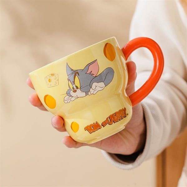  Cốc sứ Tom&Jerry phomai 340ml 