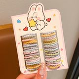  Set 2 cọc nhiều chun mini màu sắc 