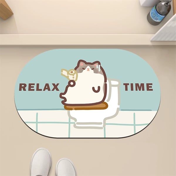  Thảm mút dẹt mèo Relax Time 40x60cm 