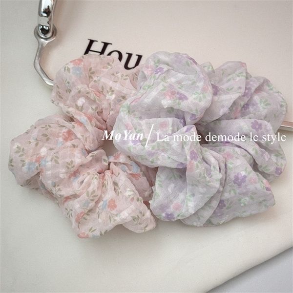  Scrunchies hoa nhí vintage 