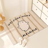  Thảm hút bụi Mèo Welcome Home 40x60cm 
