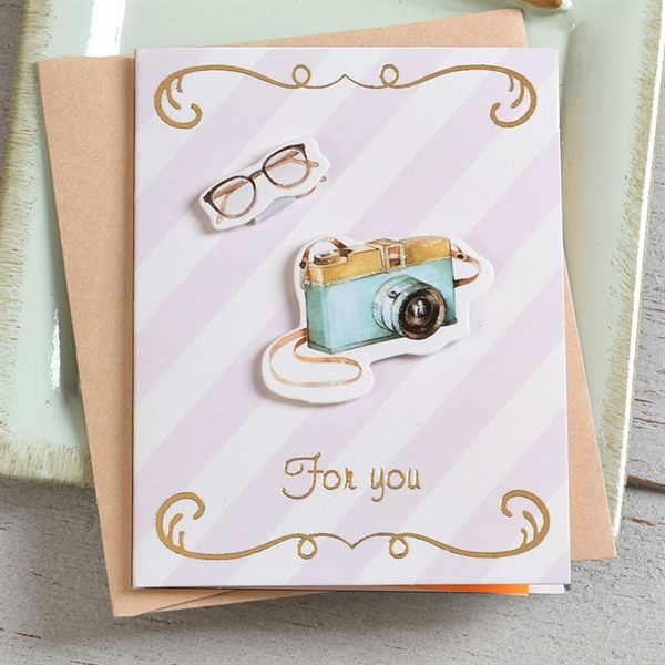  Thiệp vật dụng nổi vintage 