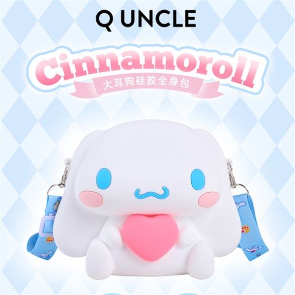  Túi silicon Cinnamoroll ôm tim 