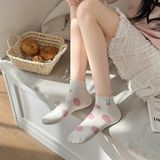  Tất The Tealife cổ ngắn tone hồng 