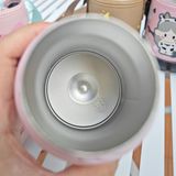  Bình giữ nhiệt bọc da xách bé đi học 500ml 