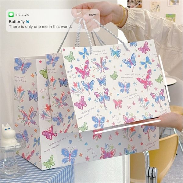  Túi quà bướm nhí màu sắc 