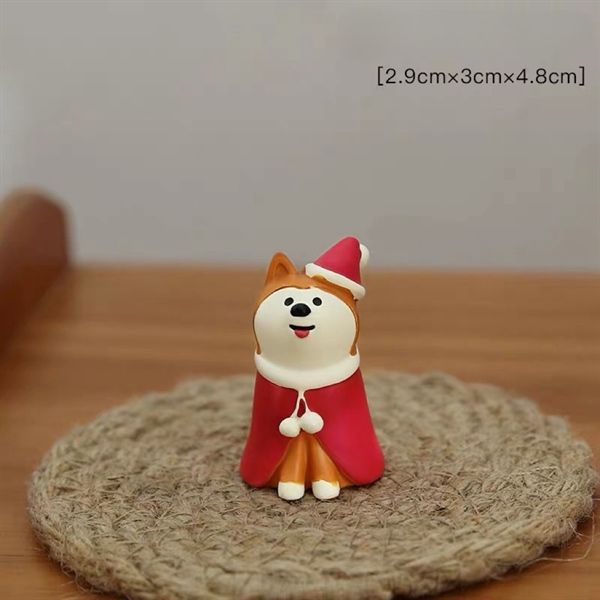  Mô hình mèo Zakka decor Giáng Sinh 