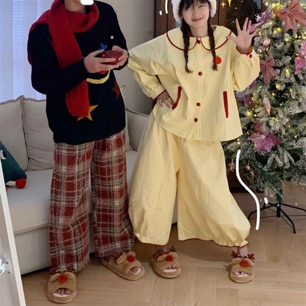  Dép lông hở mũi tuần lộc 