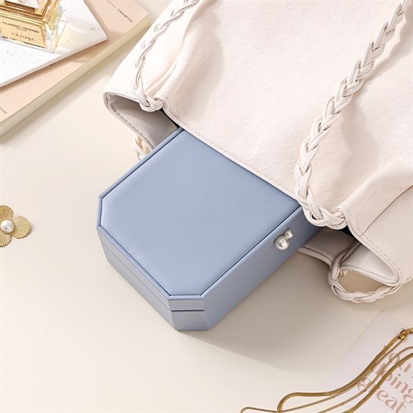  Hộp đựng trang sức chữ nhật 2 ngọc 