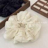 Scrunchies viền ren nhiều lớp 