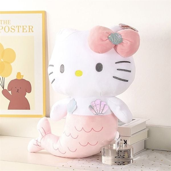  Gấu bông nàng tiên cá Sanrio 48cm 